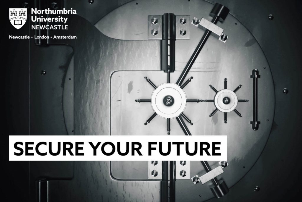 Northumbria University Social media post
