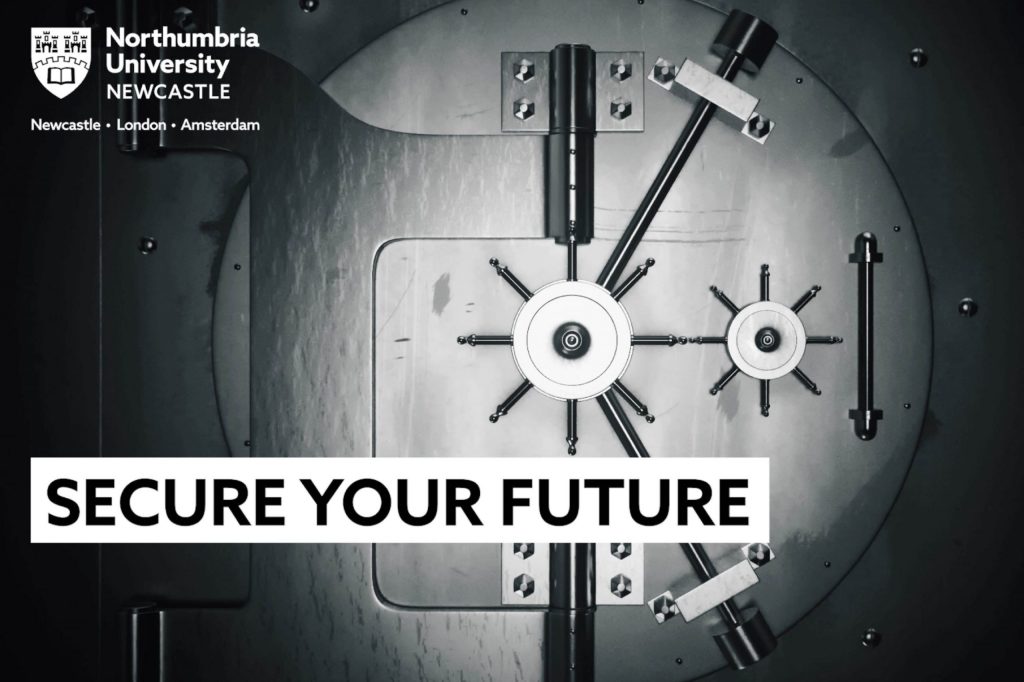 Northumbria University Social media post