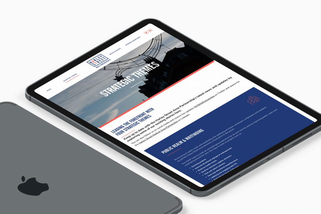 Harley Street website 2 Harley Street website creative